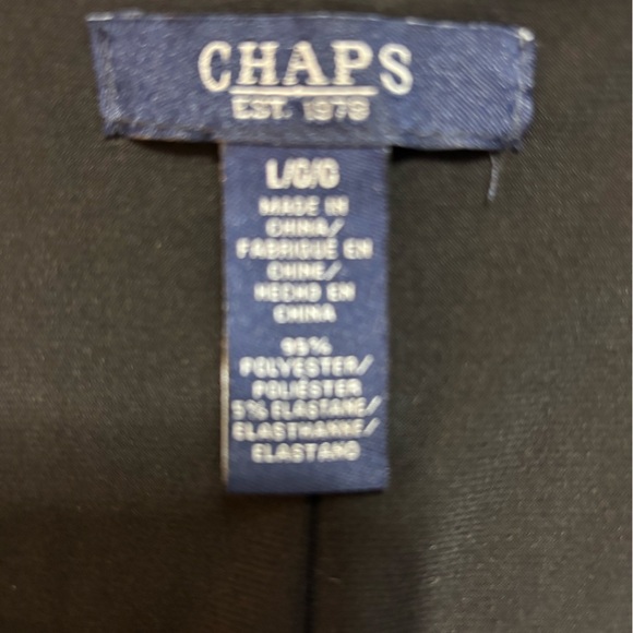 Chaps NWT Black and White 3/4 Sleeve Dress - Picture 2 of 6